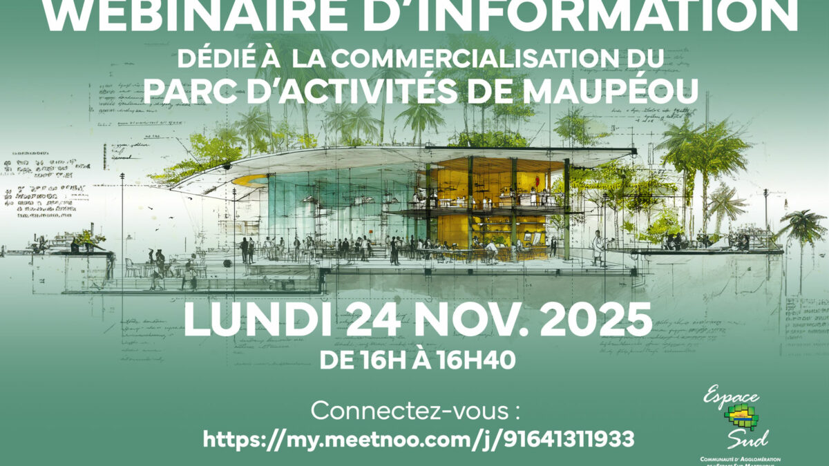 Wébinaire d’information : lundi 24 novembre 2025 à 16h