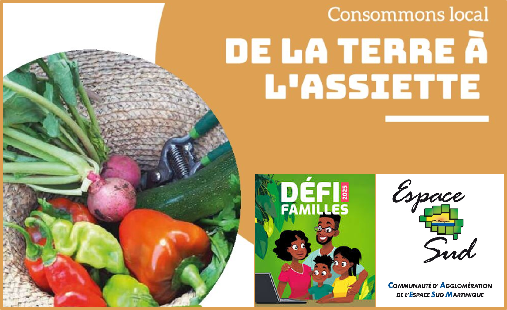 Défi Familles de l’Espace Sud : Aprann manjé manjé péyi-a