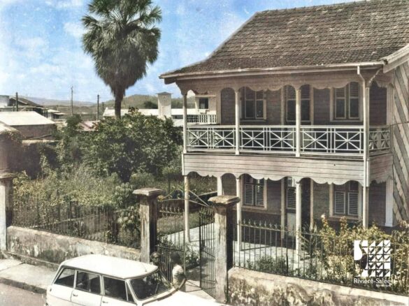 image colorisée d'une maison à Rivière-Salée en Martinique