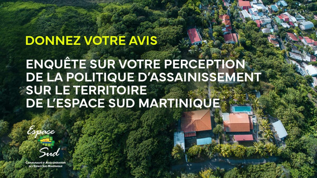 Votre avis compte : participez à l’enquête sur l’assainissement sur le territoire de l’Espace Sud